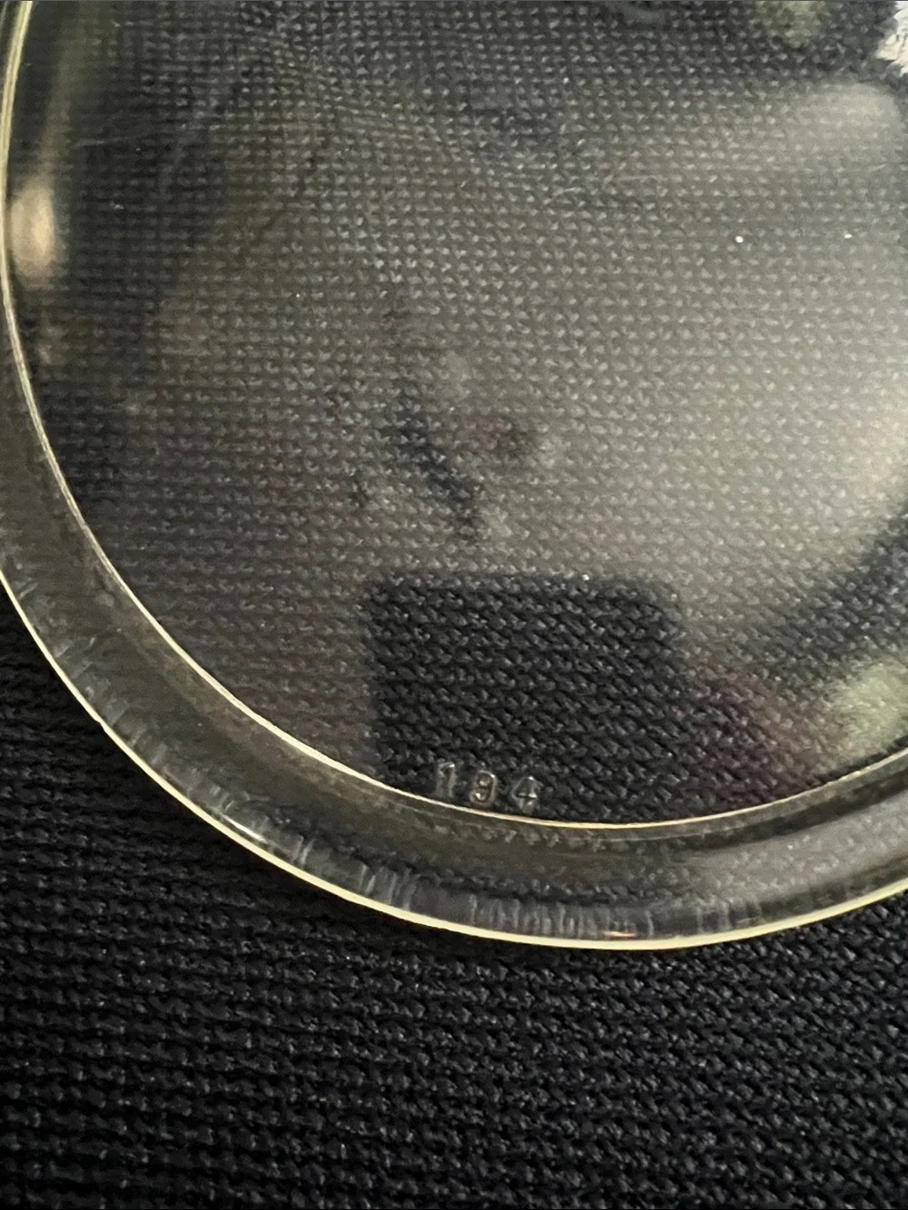 Pyrex clear glass